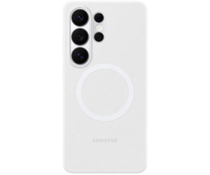 Etui do telefonów SAMSUNG Silicone Magnet do Galaxy S26 Ultra białe